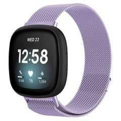 imoshion Bracelet magnétique milanais Fitbit Versa 3 - Taille S - Violet