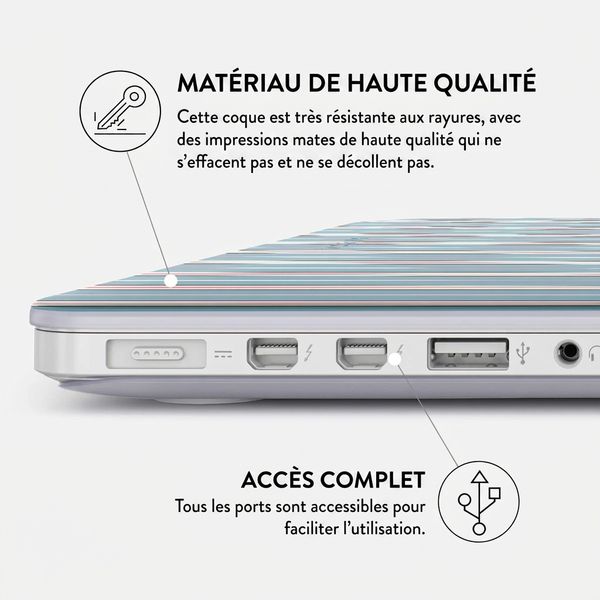 Burga Coque Rigide Apple MacBook Air 13 pouces (2022 / 2024 M3 / 2025 M4 / 2026 M5) - Afternoon Nap
