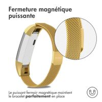 imoshion Bracelet magnétique milanais Fitbit Alta (HR) - Taille S - Dorée