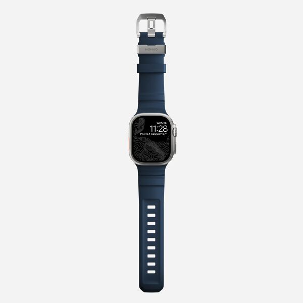Nomad Bracelet Rocky Point Apple Watch Series 1 t/m 11 / SE / Ultra (44/45/46/49 mm) - Atlantic