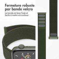 imoshion Bracelet en nylon⁺ Apple Watch Series 1 á 10 / SE / Ultra (2) (44/45/46/49 mm) - Army Green