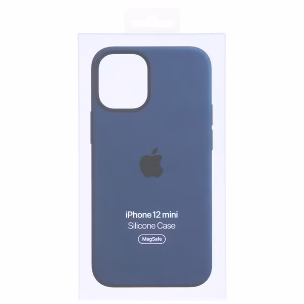 Apple Coque en silicone MagSafe Apple iPhone 12 Mini - Deep Navy