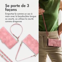 imoshion Etui de télephone portefeuille avec cordon OnePlus 15 - Rose