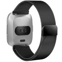 imoshion Milanais Watch bracelet le Fitbit Versa 2 / Versa Lite - Noir