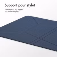 Accezz High Stand tablet case Apple iPad 11 (2025) 11 pouces A16 / iPad 10 (2022) 10.9 pouces - Bleu foncé