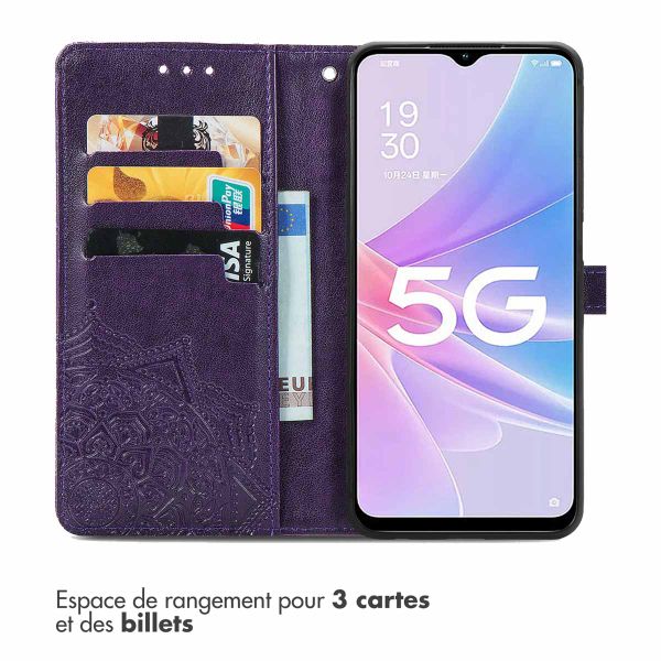 imoshion Etui de télephone Mandala Oppo A78 (4G) - Violet