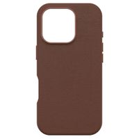 OtterBox Coque en cuir de cactus Symmetry MagSafe iPhone 16 pro - Rich Adobe Brown