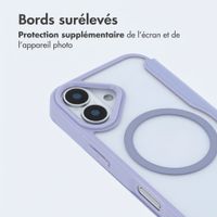 imoshion Bookcase transparente avec MagSafe Apple iPhone 17 - Lilas