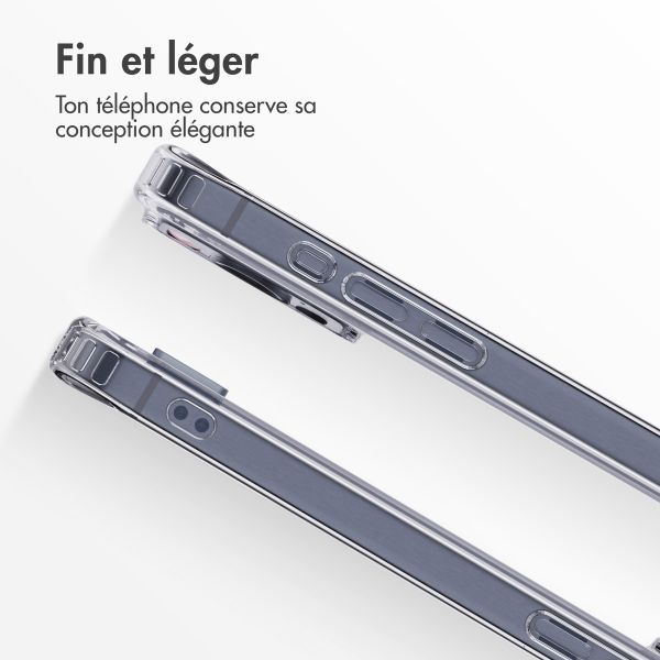 imoshion Coque Stand Apple iPhone 15 Pro Max - Transparent