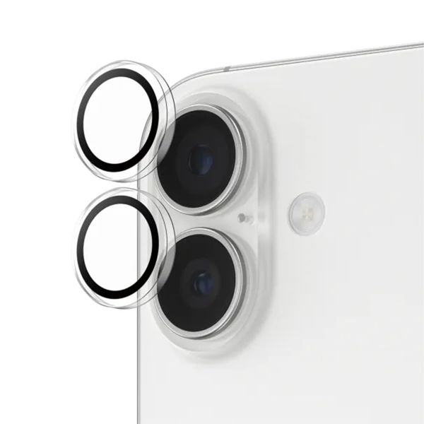 PanzerGlass Protection Caméra Hoops Optic Rings Apple iPhone 17 - Transparent