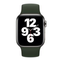 Apple Bracelet Boucle unique Apple Watch Series 1-9 / SE - 38/40/41 mm / Series 10 - 42 mm - Taille 7 - Cyprus Green