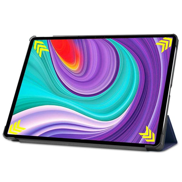 imoshion Coque tablette Trifold Lenovo Tab P11 Pro - Bleu foncé