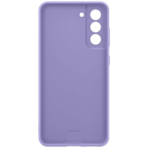 Samsung Original Coque en silicone Galaxy S21 FE - Lavender