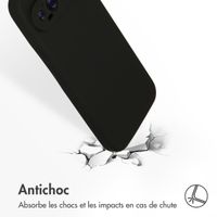 Accezz Coque Liquid Silicone Google Pixel 9 Pro XL - Noir