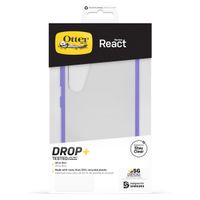 OtterBox Coque arrière React Samsung Galaxy S23 - Clear Purple