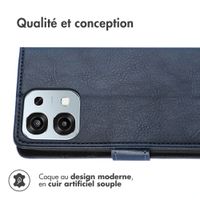 imoshion Étui de télephone portefeuille Oppo A6 Pro (5G) - Bleu foncé