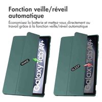 imoshion Coque tablette rigide Trifold Samsung Galaxy Tab A9 Plus - Vert