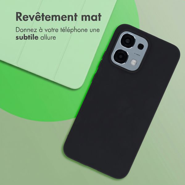 imoshion Coque Couleur Oppo A6 Pro (5G) - Noir