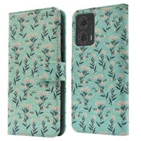 imoshion Étui de télephone portefeuille Design Motorola Moto G24 Power - Blue Flowers