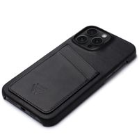 Wachikopa Coque Full Wrap C.C. avec 2 porte-cartes iPhone 15 Pro - Black