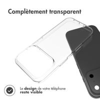 Accezz Coque Clear Apple iPhone 17 Pro Max - Transparent