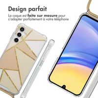 imoshion Coque Design avec cordon Samsung Galaxy A15 (5G) - Beige Graphic