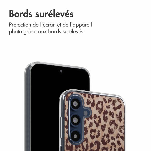 imoshion Coque design pour Samsung Galaxy A16 - Leopard Mood