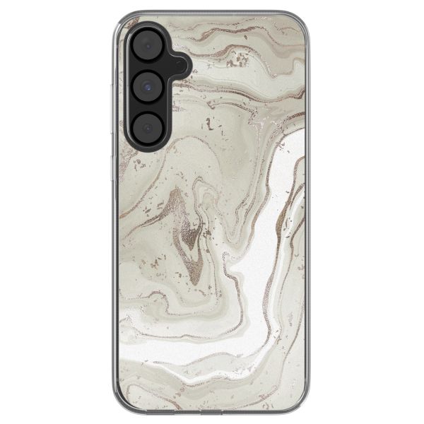 imoshion Coque design pour Samsung Galaxy A55 - Sandy Marble