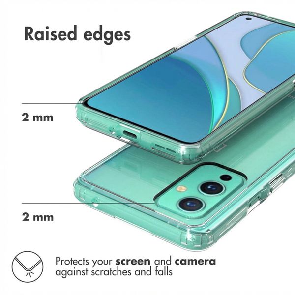 Accezz Coque Xtreme Impact OnePlus 9 - Transparent