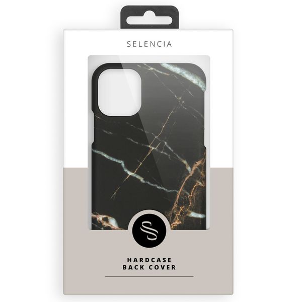 Selencia Coque Maya Fashion iPhone Xs / X - Marble Black