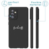 imoshion Coque Design Samsung Galaxy A72 - Fuck Off - Noir