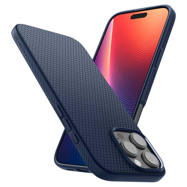 Spigen Coque Liquid Air™ iPhone 16 Pro Max - Navy Blue