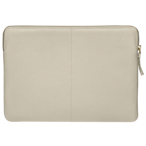 dbramante1928 ﻿Paris Sleeve - Pochette ordinateur 13 pouces - Cuir véritable - Apple MacBook Pro 13 pouces / Air 13 pouces - Sand Dune