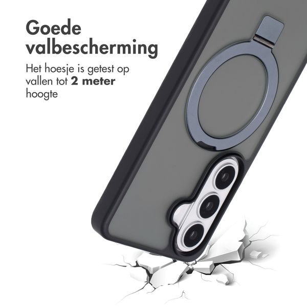 Accezz Coque Ring Stand avec MagSafe Samsung Galaxy S26 - Noir
