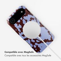 Selencia Coque arrière Vivid avec MagSafe Apple iPhone Air - Moo'd Lavender Glow