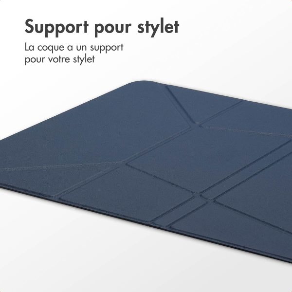 Accezz High Stand tablet case Apple iPad 11 (2025) 11 pouces A16 / iPad 10 (2022) 10.9 pouces - Bleu foncé