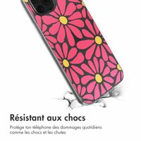 imoshion Coque design pour iPhone 12 (Pro) - Dusty Rose Flowers Connect