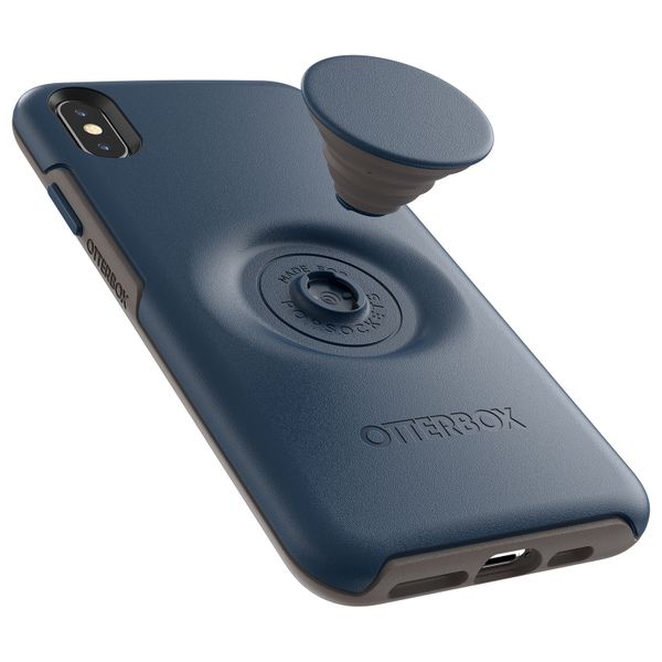 OtterBox Coque Otter + Pop Symmetry iPhone Xs Max - Bleu