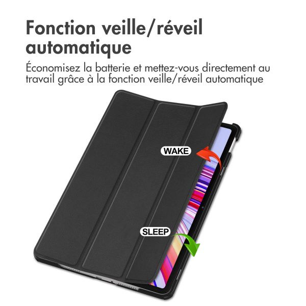 imoshion Coque tablette Trifold  Xiaomi Redmi Pad Pro / POCO Pad - Noir