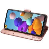 Etui de téléphone Fleurs de Trèfle Galaxy A21s