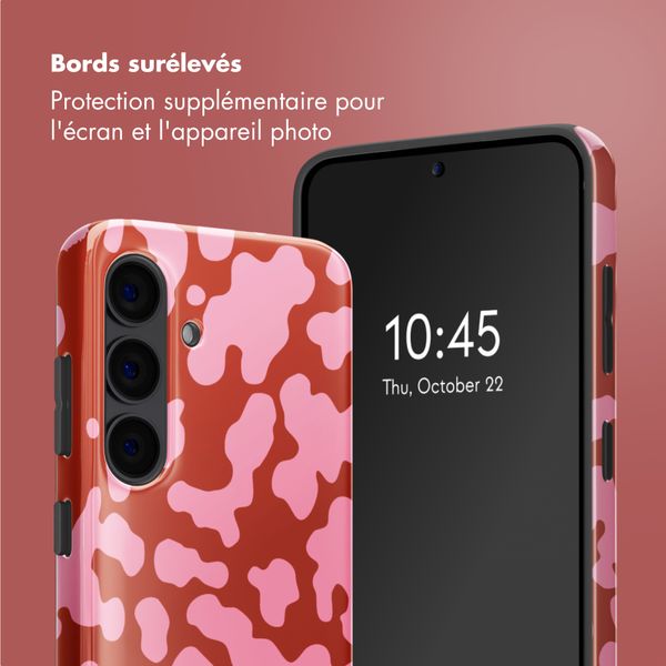 Selencia Coque arrière Vivid Samsung Galaxy S24 - Moo’d Blush Pink