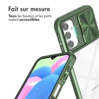 imoshion Coque arrière Camslider Samsung Galaxy A25 (5G) - Vert foncé