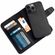 Wachikopa Étui de téléphone portefeuille Magic 2-in-1 iPhone 13 Pro - Black