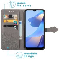 imoshion Etui de téléphone portefeuille Oppo A16(s) / A54s - Gris