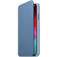 Apple Étui de téléphone Leather Folio iPhone Xs Max - Cornflower