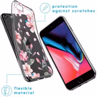 imoshion Coque Design Apple iPhone SE (2022 / 2020) / 8 / 7 - Blossom Watercolor