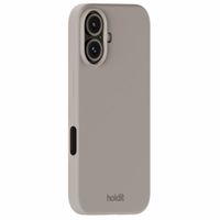 Holdit Coque Silicone Apple iPhone 16 - Taupe