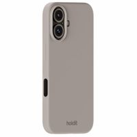 Holdit Coque Silicone iPhone 16 - Taupe