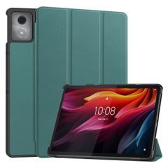 imoshion Coque tablette Trifold Lenovo Tab K11 Plus - Vert foncé