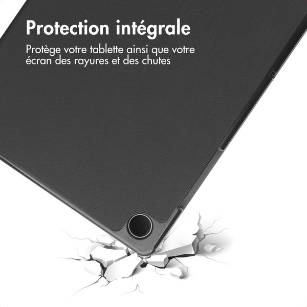 Accezz Coque tablette Trifold Samsung Galaxy Tab A11 Plus - Noir